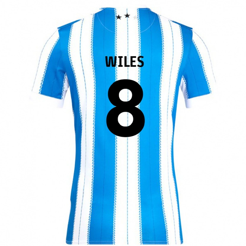 Danxen Kid Ben Wiles #8 Blue White Home Jersey 2024/25 T-Shirt