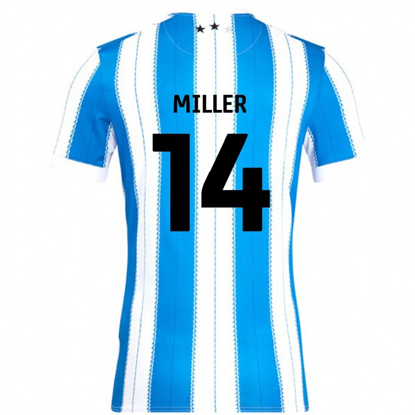 Danxen Kid Mickel Miller #14 Blue White Home Jersey 2024/25 T-Shirt