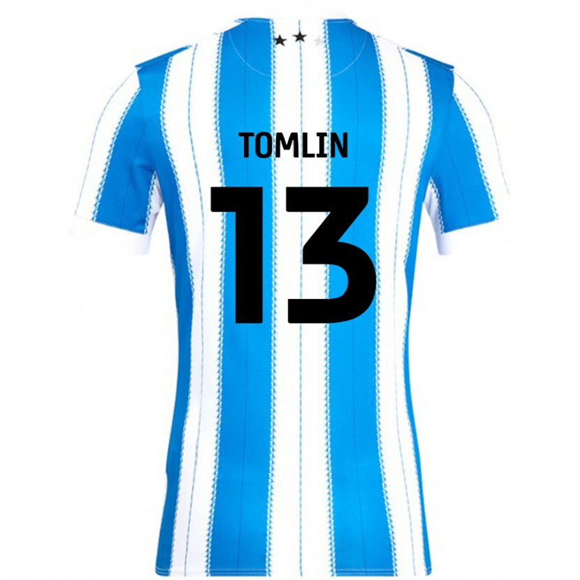 Danxen Kid Phoebe Tomlin #13 Blue White Home Jersey 2024/25 T-Shirt