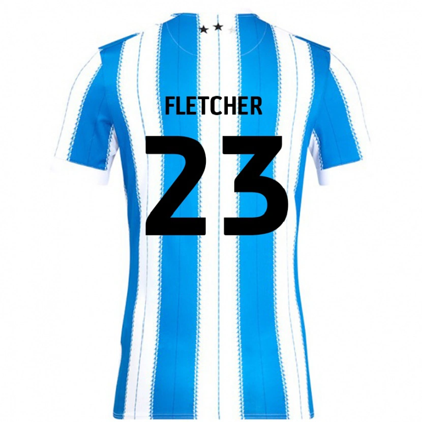 Danxen Kid Serena Fletcher #23 Blue White Home Jersey 2024/25 T-Shirt