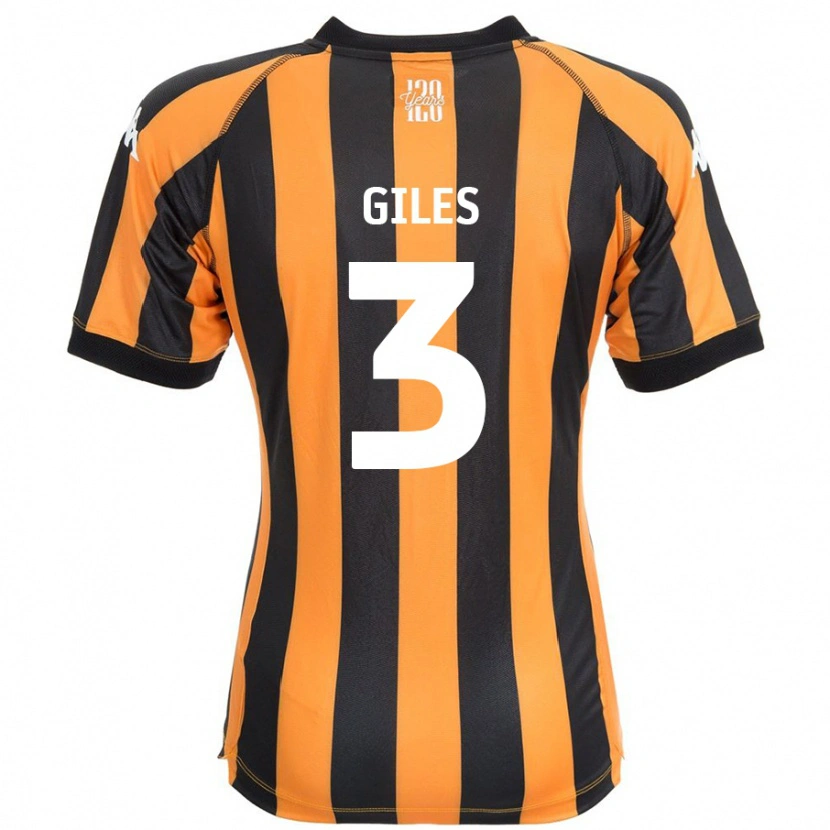 Danxen Kid Ryan Giles #3 Black Amber Home Jersey 2024/25 T-Shirt