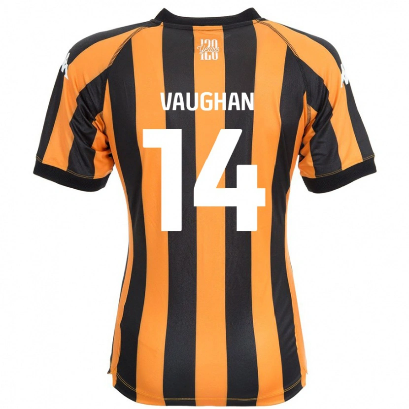 Danxen Kid Harry Vaughan #14 Black Amber Home Jersey 2024/25 T-Shirt