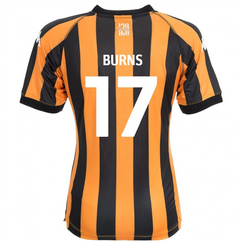 Danxen Kid Finley Burns #17 Black Amber Home Jersey 2024/25 T-Shirt