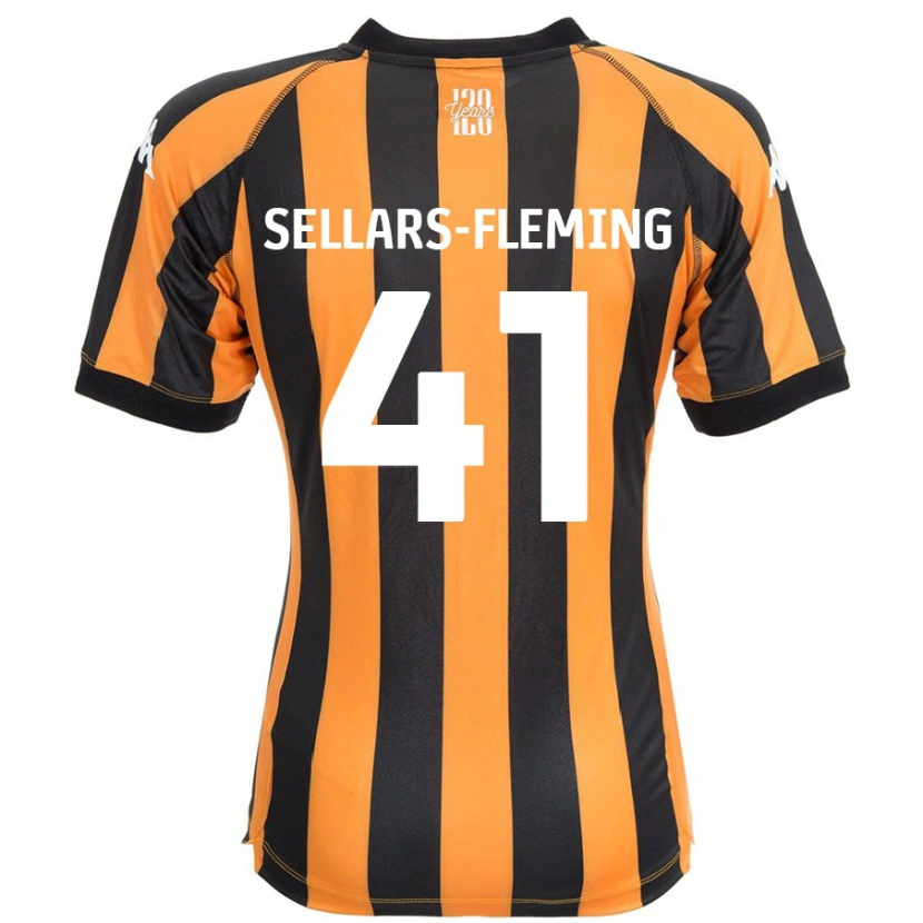 Danxen Kid Tyrell Sellars-Fleming #41 Black Amber Home Jersey 2024/25 T-Shirt