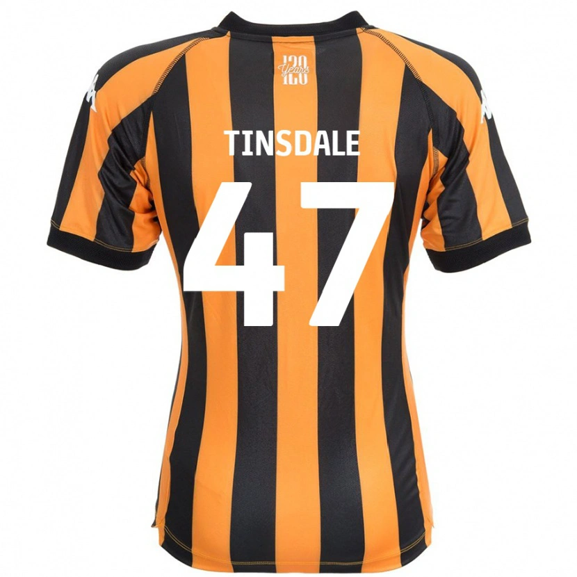 Danxen Kid Nathan Tinsdale #47 Black Amber Home Jersey 2024/25 T-Shirt