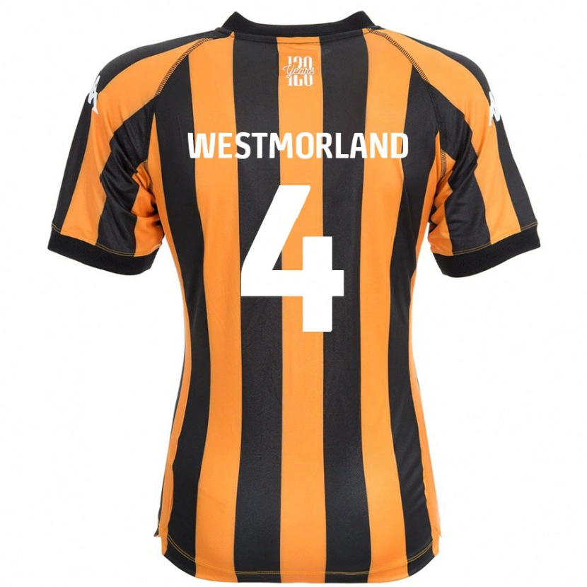 Danxen Kid Emma Westmorland #4 Black Amber Home Jersey 2024/25 T-Shirt