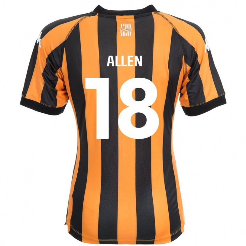 Danxen Kid Aaliyah Allen #18 Black Amber Home Jersey 2024/25 T-Shirt