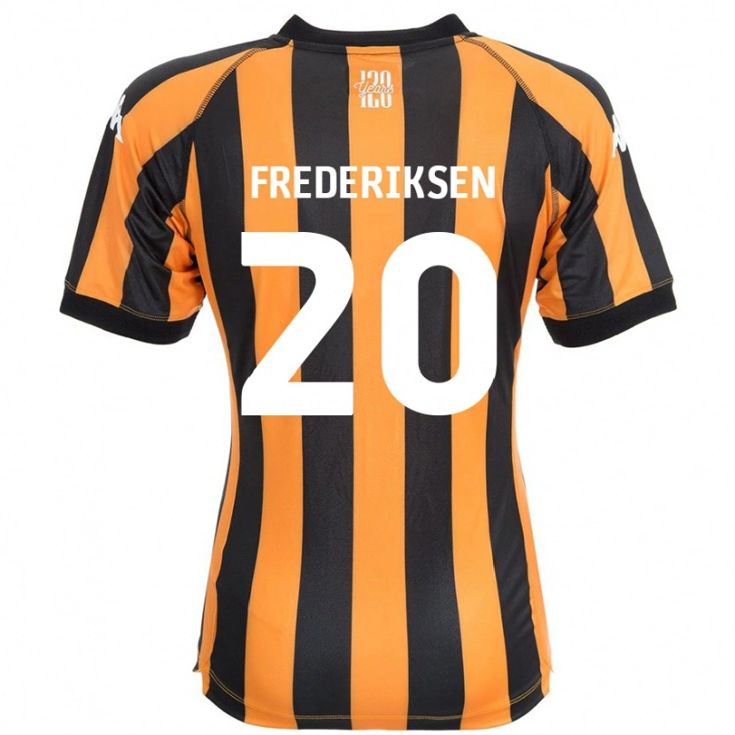 Danxen Kid Abbey Frederiksen #20 Black Amber Home Jersey 2024/25 T-Shirt