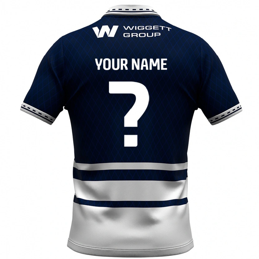 Danxen Kid Your Name #0 Navy Blue White Home Jersey 2024/25 T-Shirt