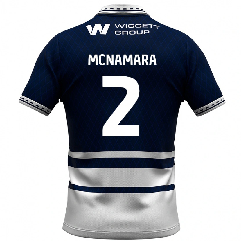 Danxen Kid Danny Mcnamara #2 Navy Blue White Home Jersey 2024/25 T-Shirt