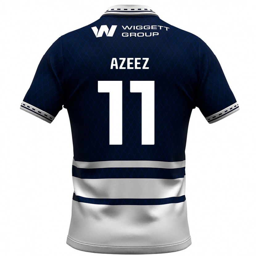 Danxen Kid Femi Azeez #11 Navy Blue White Home Jersey 2024/25 T-Shirt