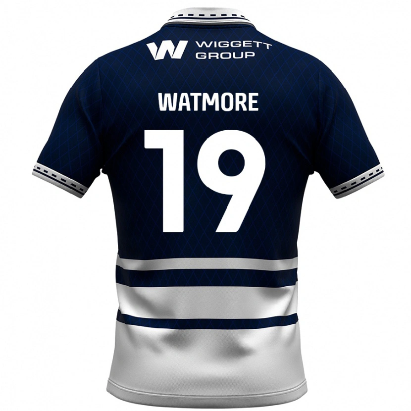 Danxen Kid Duncan Watmore #19 Navy Blue White Home Jersey 2024/25 T-Shirt