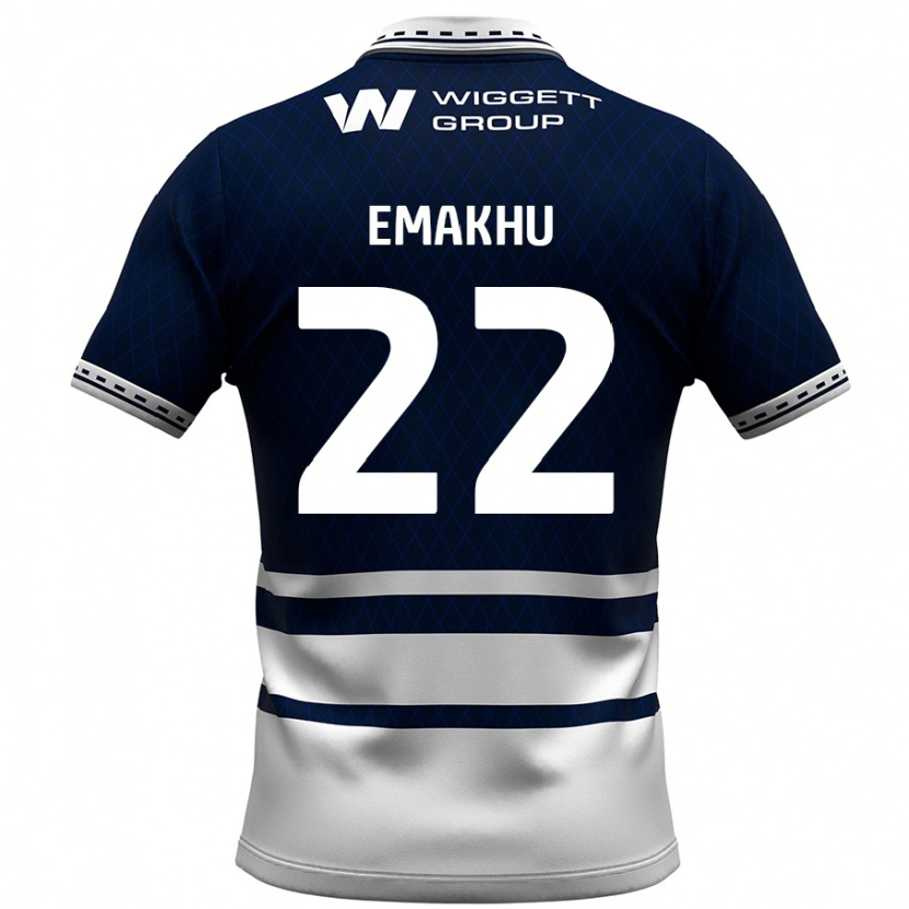 Danxen Kid Aidomo Emakhu #22 Navy Blue White Home Jersey 2024/25 T-Shirt