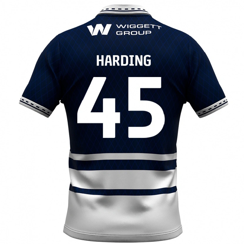 Danxen Kid Wes Harding #45 Navy Blue White Home Jersey 2024/25 T-Shirt