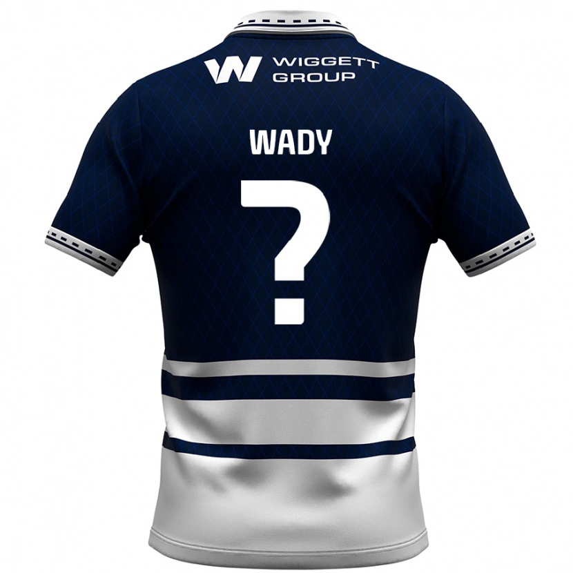 Danxen Kid Ethan Wady #0 Navy Blue White Home Jersey 2024/25 T-Shirt