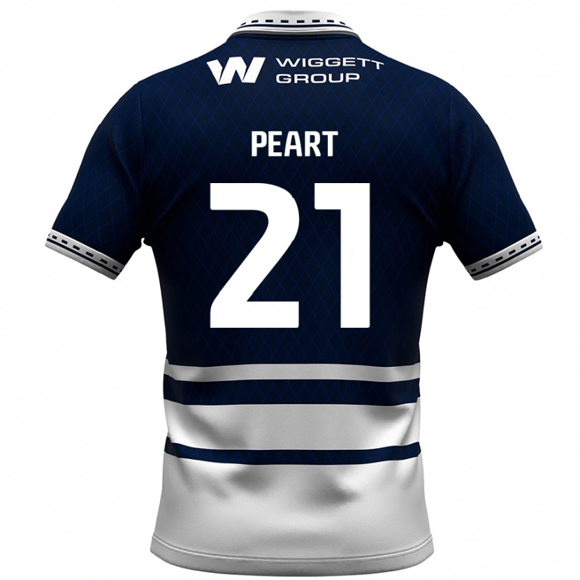 Danxen Kid Kalani Peart #21 Navy Blue White Home Jersey 2024/25 T-Shirt