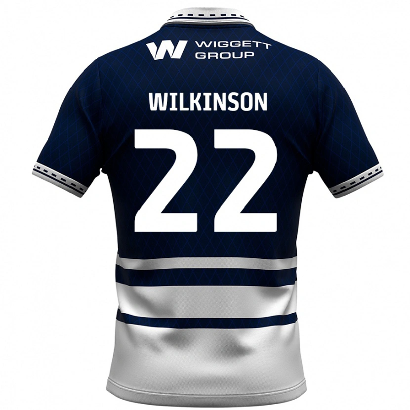 Danxen Kid Chloe Wilkinson #22 Navy Blue White Home Jersey 2024/25 T-Shirt