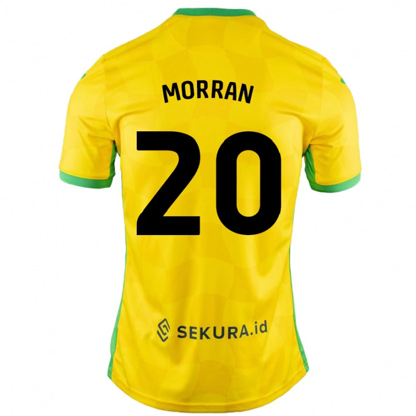 Danxen Kid Eloise Morran #20 Yellow Green Home Jersey 2024/25 T-Shirt