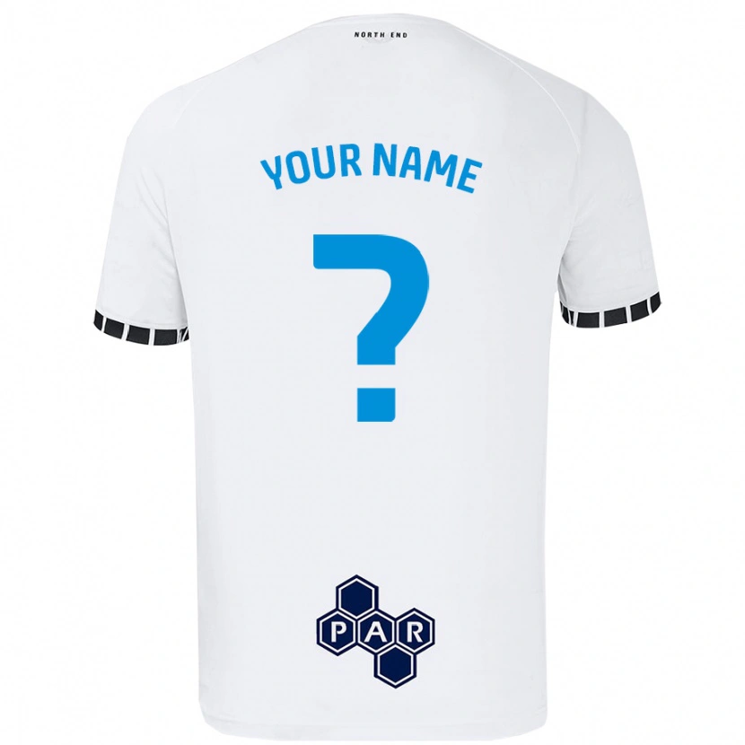 Danxen Kid Your Name #0 White Home Jersey 2024/25 T-Shirt