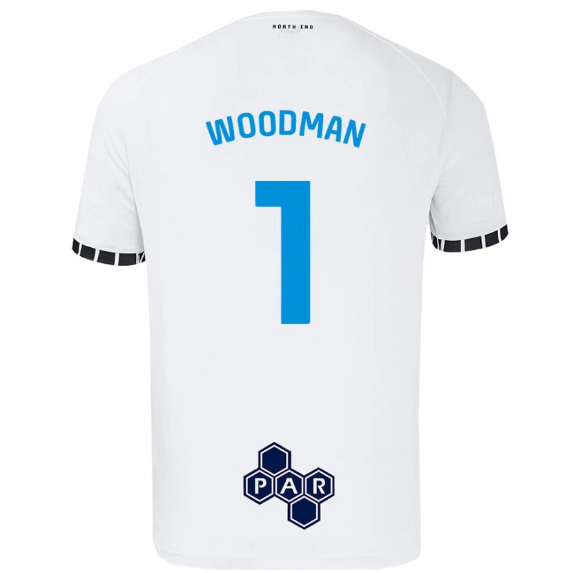 Danxen Kid Freddie Woodman #1 White Home Jersey 2024/25 T-Shirt