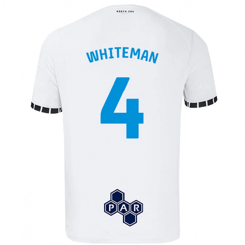 Danxen Kid Ben Whiteman #4 White Home Jersey 2024/25 T-Shirt