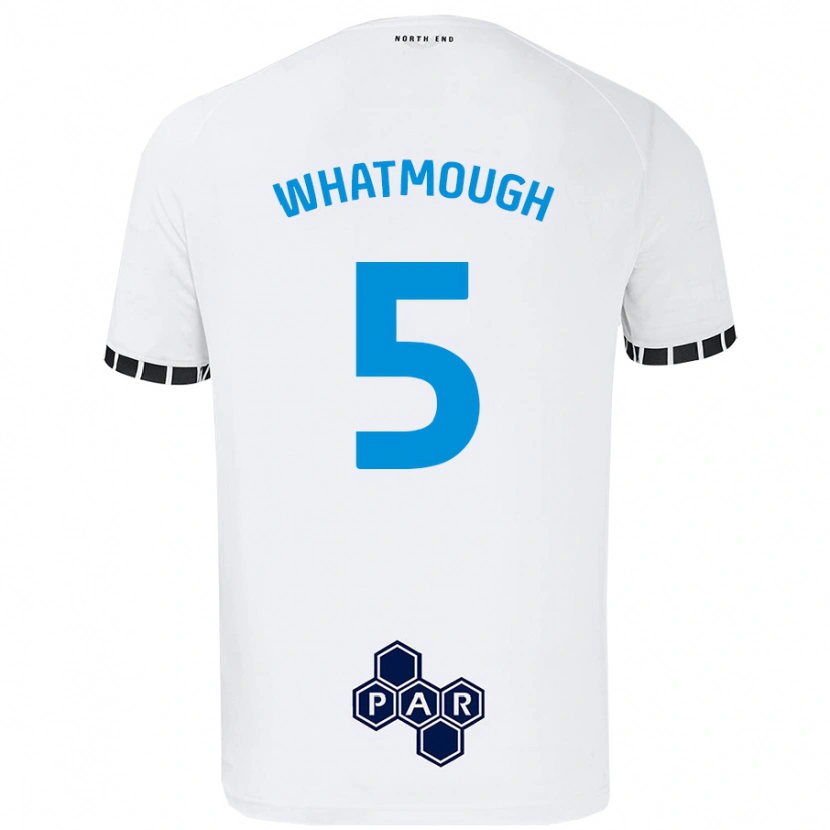 Danxen Kid Jack Whatmough #5 White Home Jersey 2024/25 T-Shirt