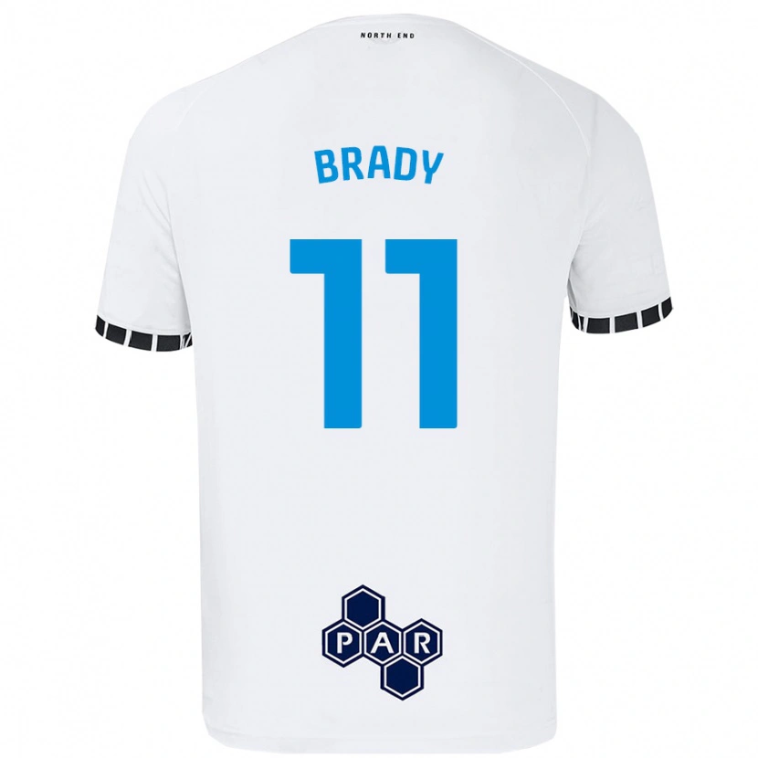 Danxen Kid Robbie Brady #11 White Home Jersey 2024/25 T-Shirt