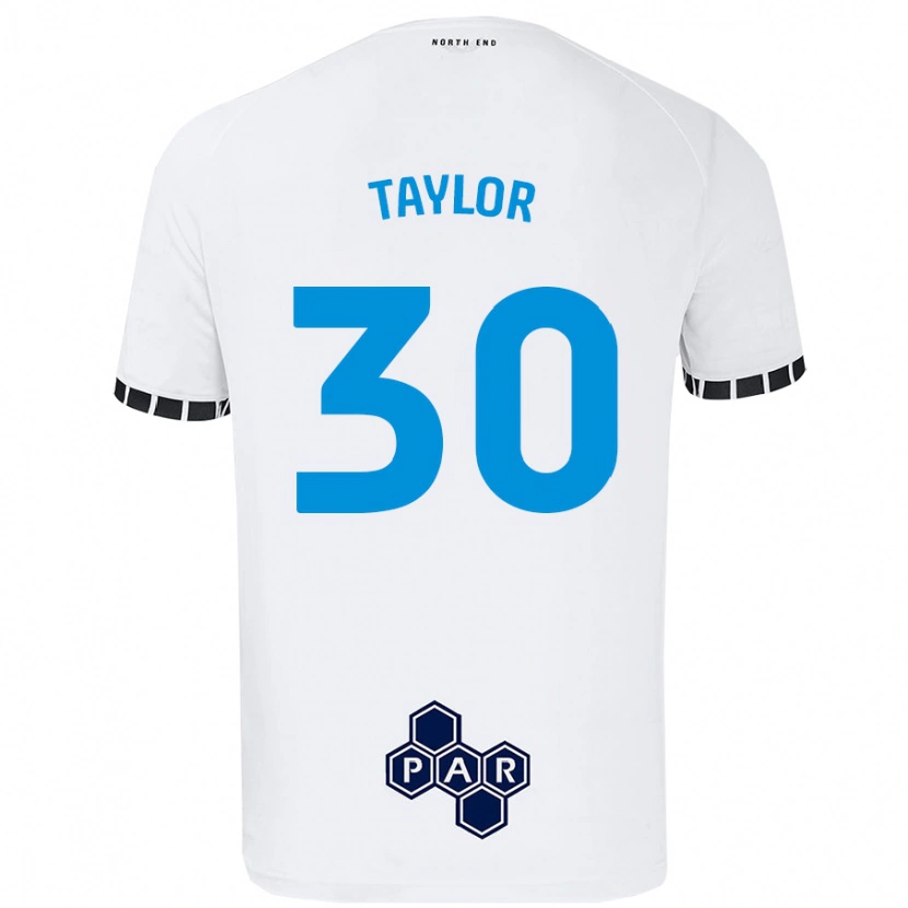 Danxen Kid Kian Taylor #30 White Home Jersey 2024/25 T-Shirt