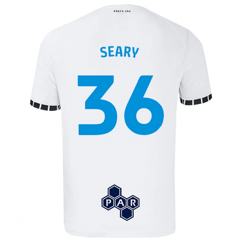 Danxen Kid Josh Seary #36 White Home Jersey 2024/25 T-Shirt