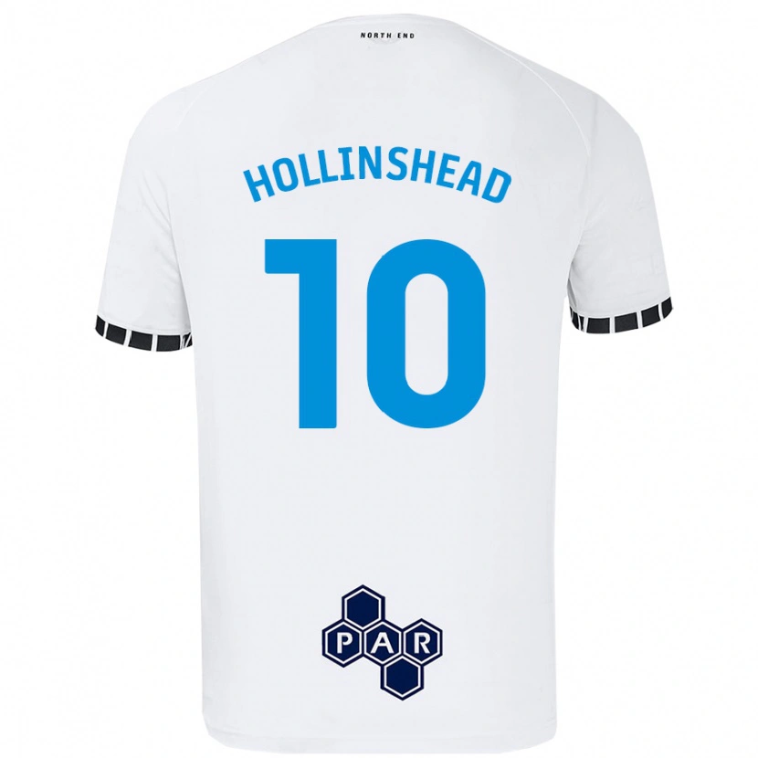 Danxen Kid Emily Hollinshead #10 White Home Jersey 2024/25 T-Shirt