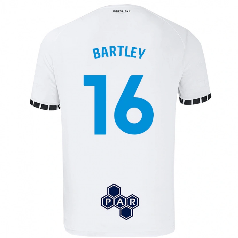 Danxen Kid Melanie Bartley #16 White Home Jersey 2024/25 T-Shirt