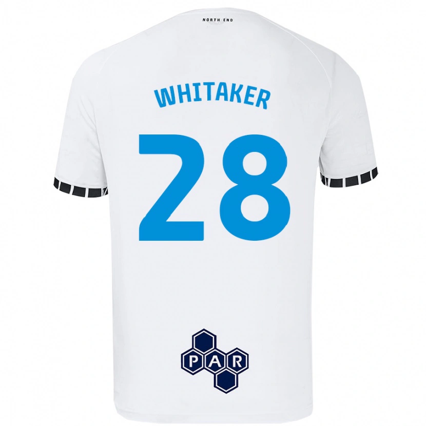 Danxen Kid Eve Whitaker #28 White Home Jersey 2024/25 T-Shirt