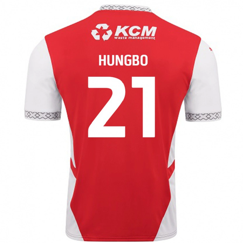 Danxen Kid Joseph Hungbo #21 Red White Home Jersey 2024/25 T-Shirt