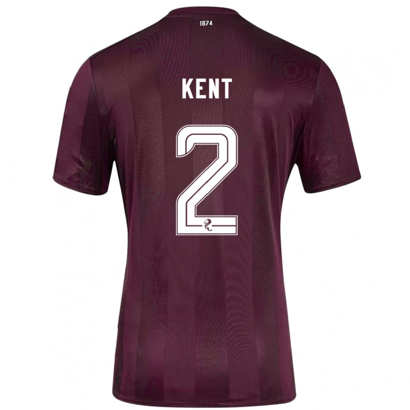 Danxen Kid Frankie Kent #2 Burgundy Home Jersey 2024/25 T-Shirt