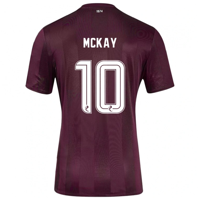 Danxen Kid Barrie Mckay #10 Burgundy Home Jersey 2024/25 T-Shirt