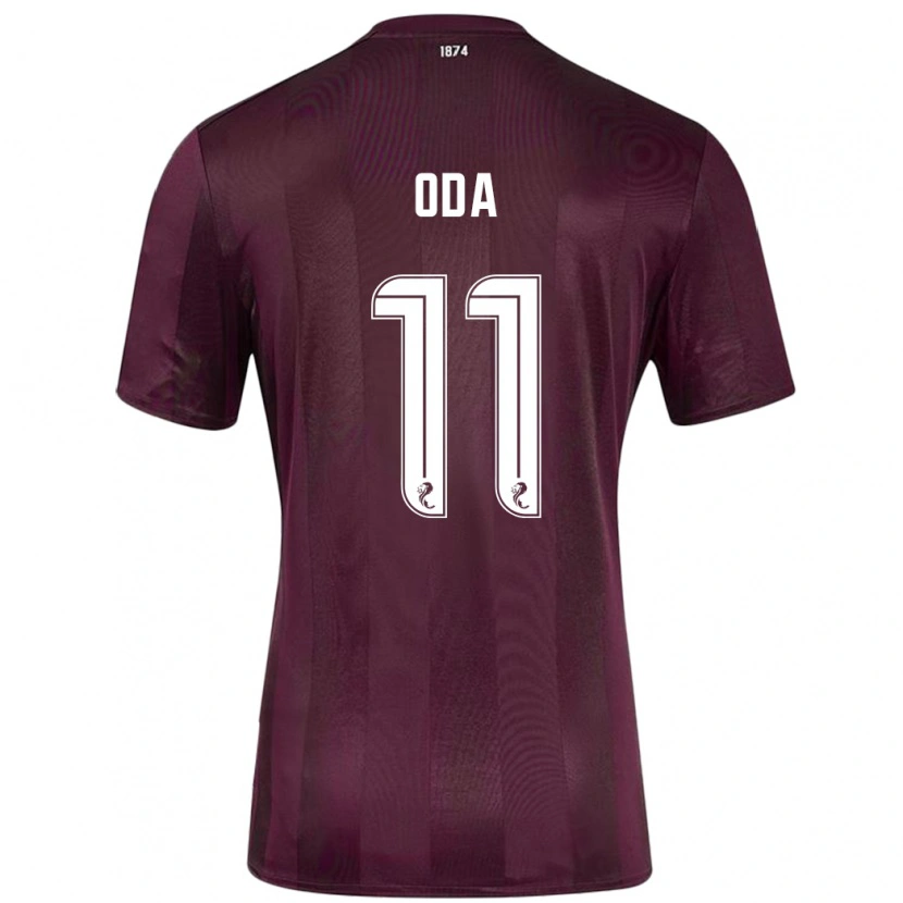 Danxen Kid Yutaro Oda #11 Burgundy Home Jersey 2024/25 T-Shirt