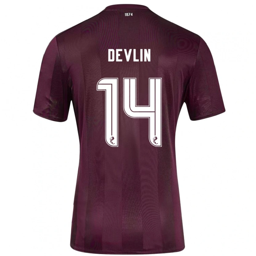 Danxen Kid Cammy Devlin #14 Burgundy Home Jersey 2024/25 T-Shirt