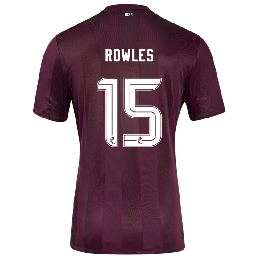 Danxen Kid Kye Rowles #15 Burgundy Home Jersey 2024/25 T-Shirt