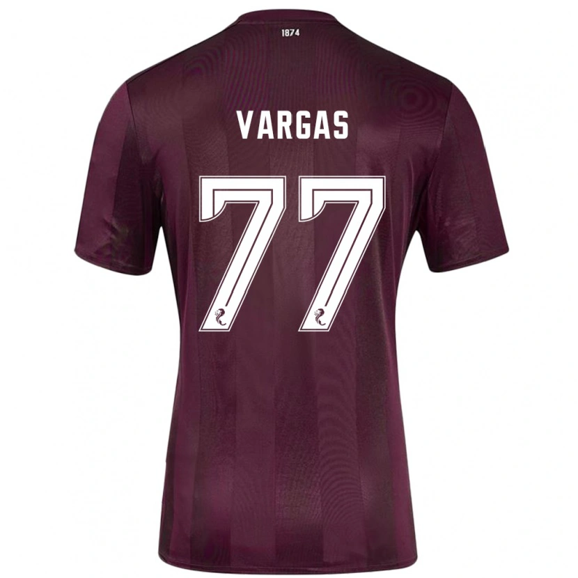 Danxen Kid Kenneth Vargas #77 Burgundy Home Jersey 2024/25 T-Shirt