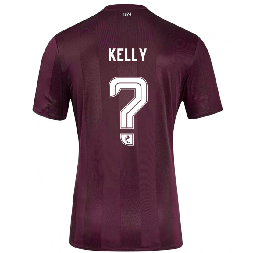 Danxen Kid Ryan Kelly #0 Burgundy Home Jersey 2024/25 T-Shirt