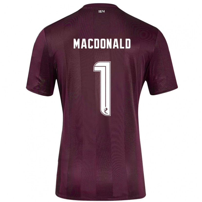 Danxen Kid Jamie Macdonald #1 Burgundy Home Jersey 2024/25 T-Shirt