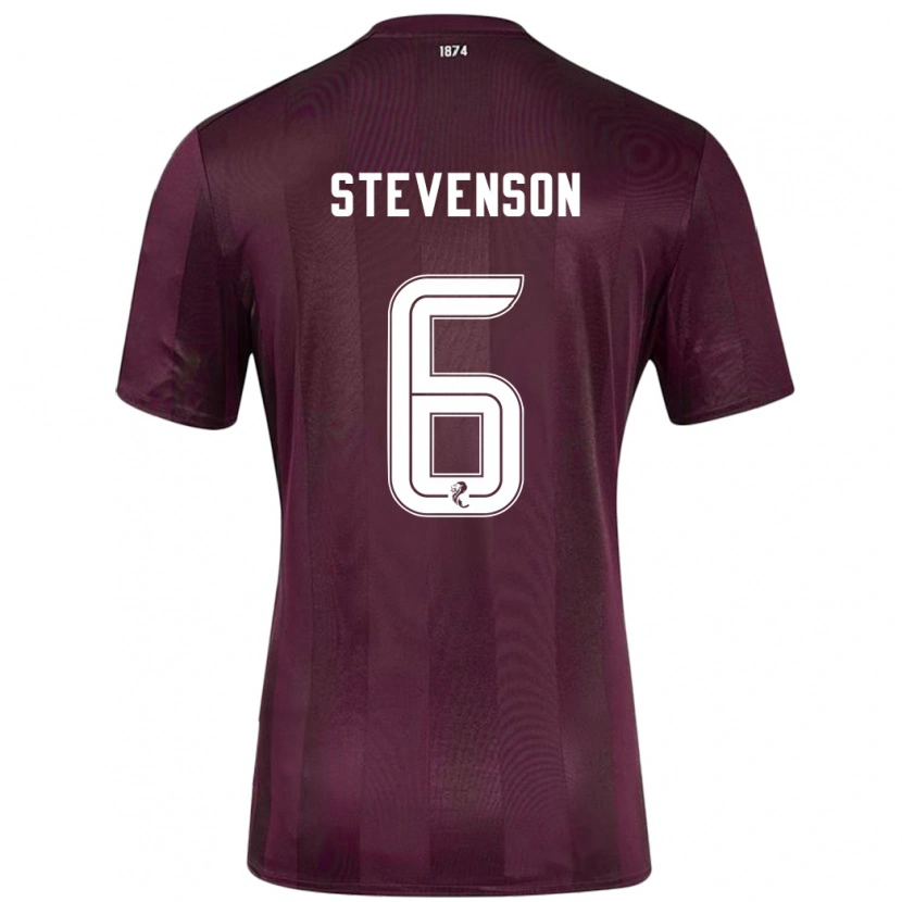 Danxen Kid Gus Stevenson #6 Burgundy Home Jersey 2024/25 T-Shirt