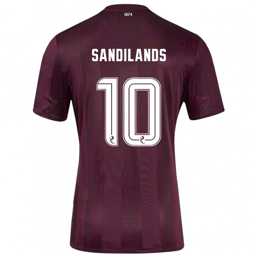 Danxen Kid Callum Sandilands #10 Burgundy Home Jersey 2024/25 T-Shirt