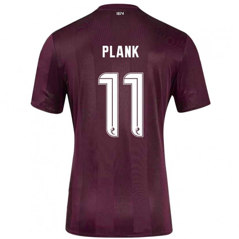 Danxen Kid Dom Plank #11 Burgundy Home Jersey 2024/25 T-Shirt