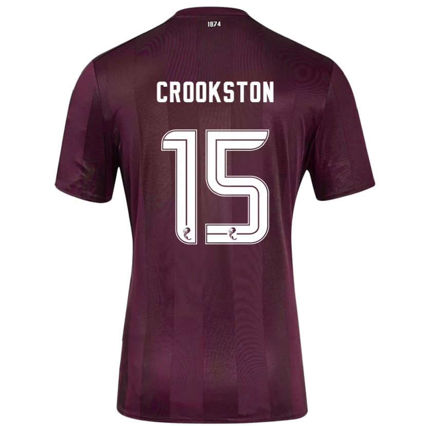 Danxen Kid Gregor Crookston #15 Burgundy Home Jersey 2024/25 T-Shirt