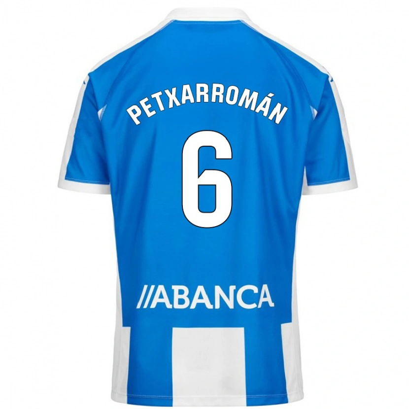 Danxen Kid Álex Petxa #6 Blue White Home Jersey 2024/25 T-Shirt