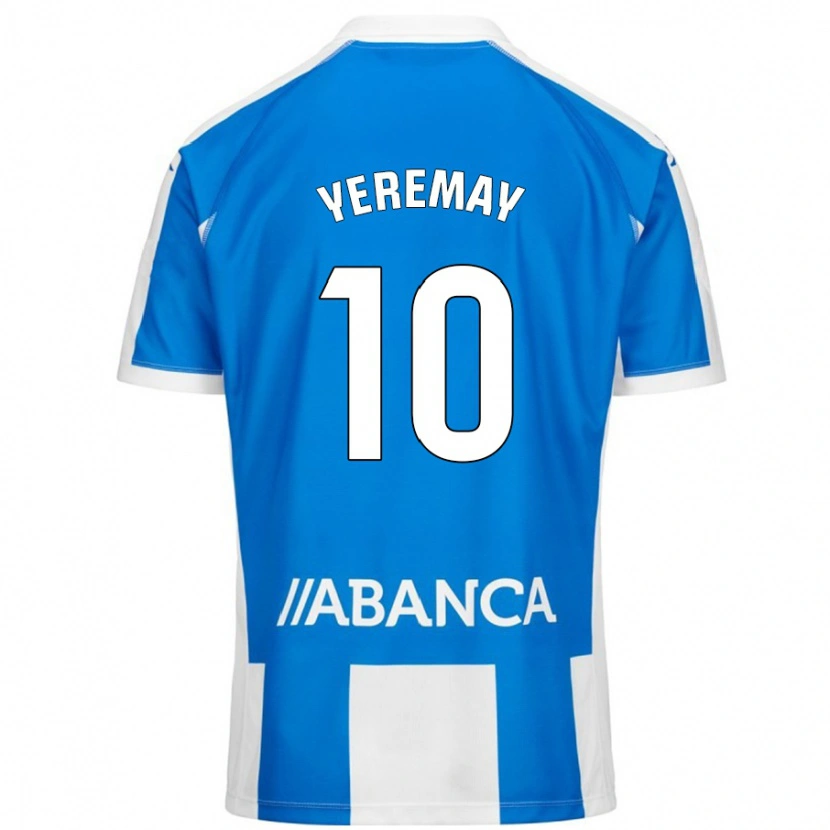 Danxen Kid Yeremay Hernández #10 Blue White Home Jersey 2024/25 T-Shirt