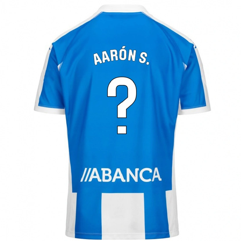 Danxen Kid Aarón Sánchez #0 Blue White Home Jersey 2024/25 T-Shirt