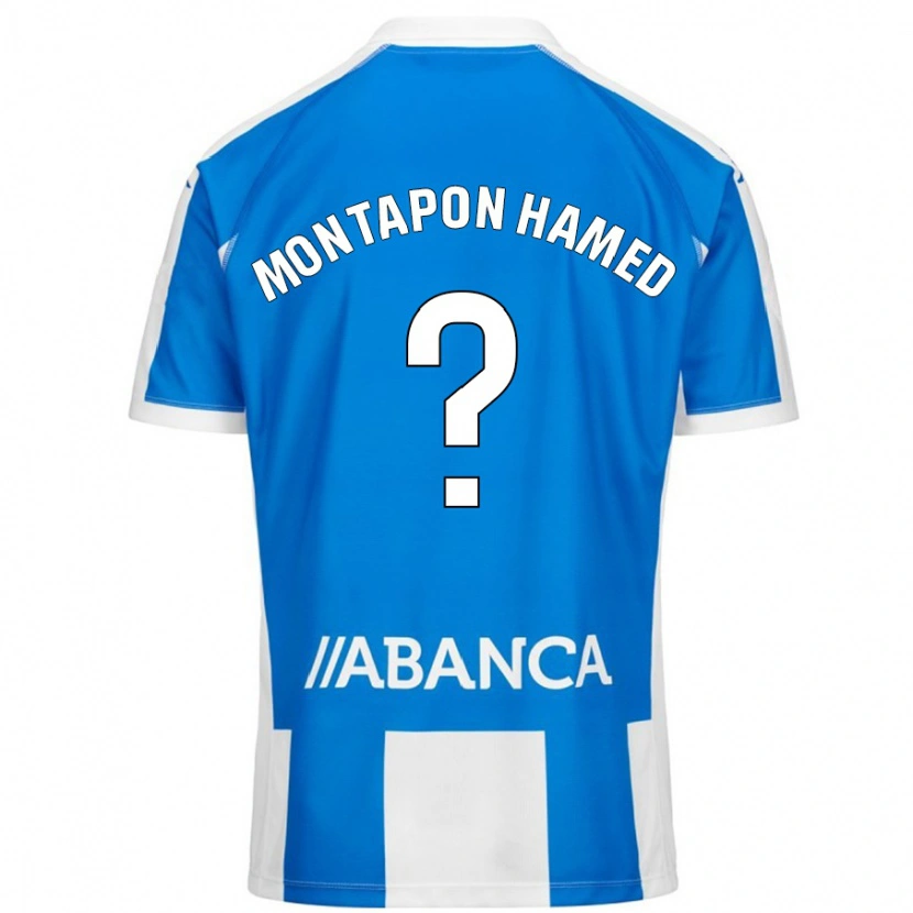 Danxen Kid Fadil Montapon Hamed #0 Blue White Home Jersey 2024/25 T-Shirt