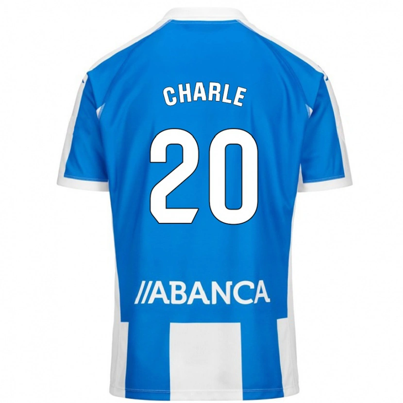 Danxen Kid Marta Charle #20 Blue White Home Jersey 2024/25 T-Shirt